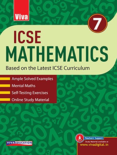 icse 7 standard maths guide